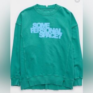 Aerie the Chill Crew Sweatshirt Small